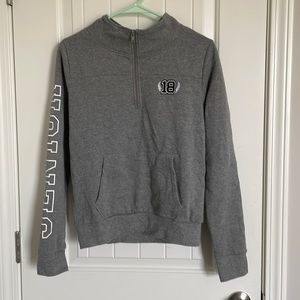 Class of 2018 pullover with super soft material. “SENIOR” down right arm